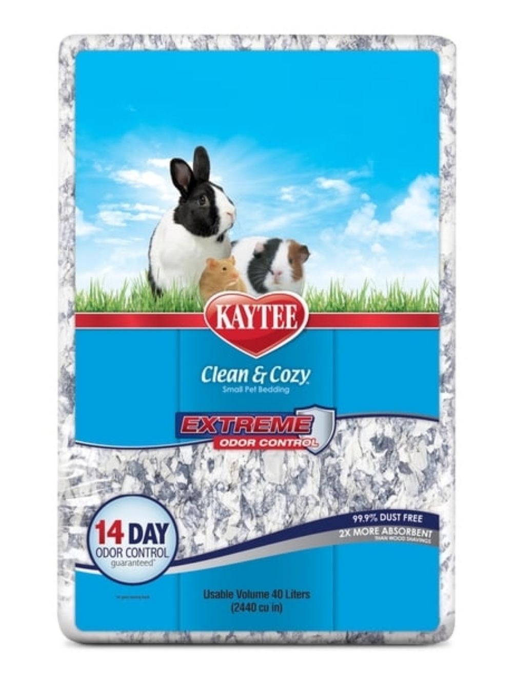Kaytee Clean & Cozy Extreme Odor Control Bedding 40 Liters